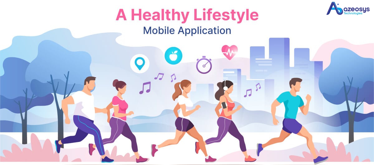 a healthy lifestyle mobile application